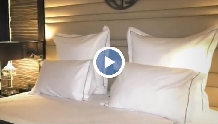 Кадри от хотела, в който ще бъдат настанени гости клас "А"