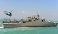 Боен кораб се разби в Каспийско море