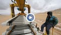 Китайци построиха жп възел на нова гара за 9 часа