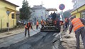 Ударно асфалтиране на улици в Русе