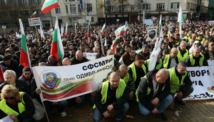 Полицейски протести ще има в деня на официалното откриване на Българското председателство на Съвета на ЕС
