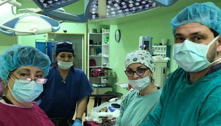 Часове след операцията пациентката се чувства отлично