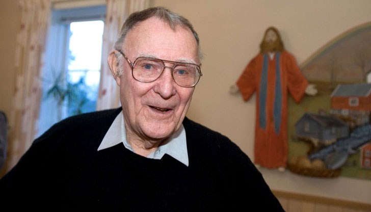 Енигматичният основател на шведския гигант в производството и търговията с мебели е издъхнал в неделя Енигматичният основател на шведския гигант в производството и търговията с мебели е издъхнал в неделя