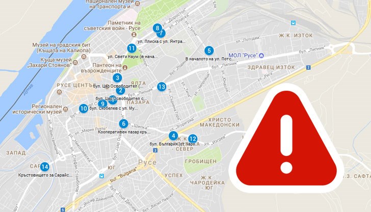 Гласуваха стотици русенци - на първо място стоят най-проблемните места Гласуваха стотици русенци - на първо място стоят най-проблемните места