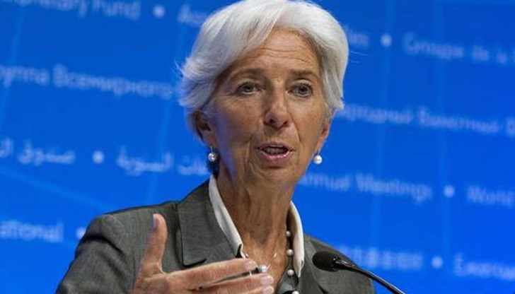Това заяви директорът на МВФ Кристин Лагард