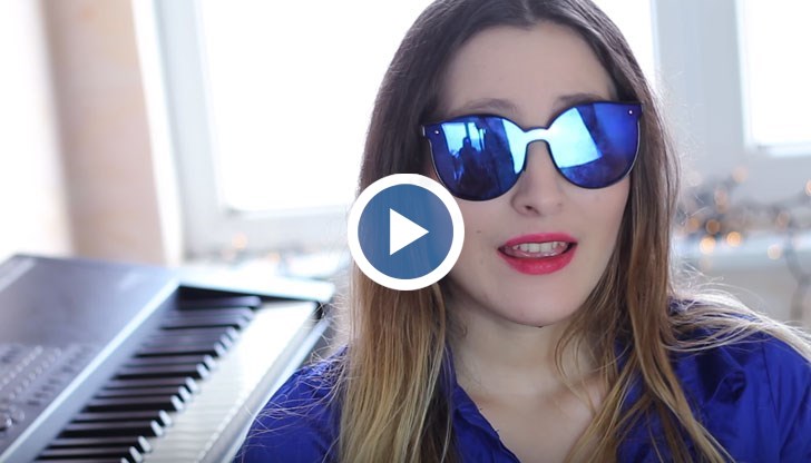 Богдана Петрова изпя известната песен на Наско Ментата на английски език