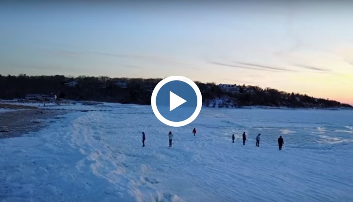 Райън засне необичайното явление
