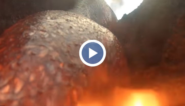 Собственикът е успял да свали хипнотизиращите кадри