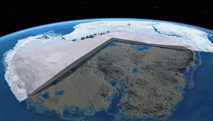 По това време Антарктика е била покрита с гъсти зелени гори