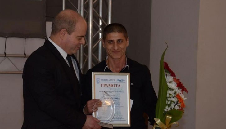 Това е второ отличие в кариерата на именитата спортистка от боксов клуб „Русе“
