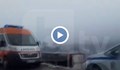 Обърнат ТИР затруднява движението на Е-79 край Ботевград