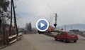 Опасна ситуация на жп прелез в Кюстендил
