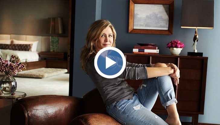 Актрисата отвори вратите на дома си за медиите, а той изглежда зашеметяващо