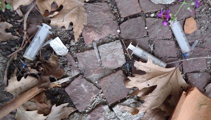 Хората наоколо се страхуват, защото мястото е свърталище на клошари и наркомани Хората наоколо се страхуват, защото мястото е свърталище на клошари и наркомани