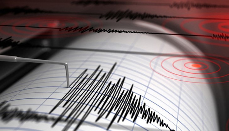 Земетресението е регистрирано на 17 февруари в 11.45 часа