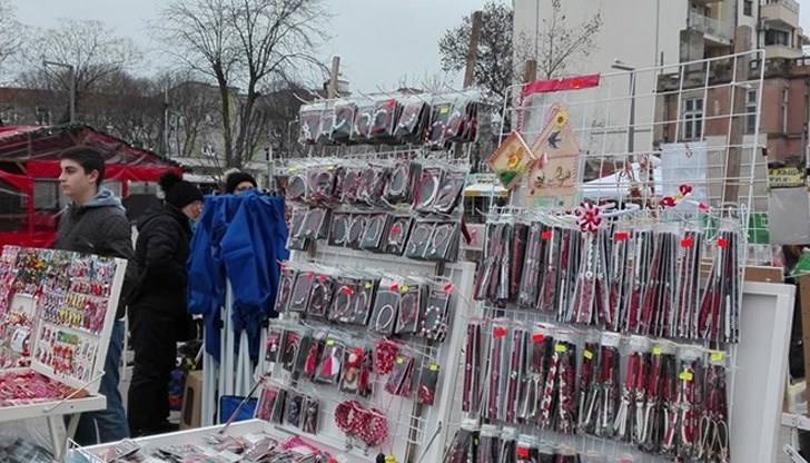 Президентската двойка се снимала с минувачи Президентската двойка се снимала с минувачи