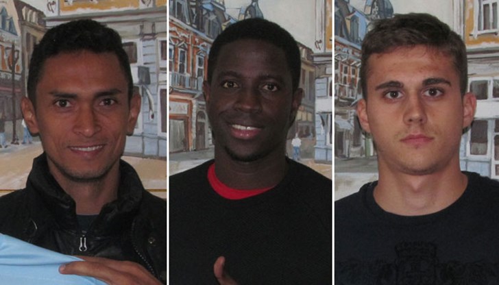 Двама нападатели и един защитник подписаха днес официални договори с клуба за по 2.5 години