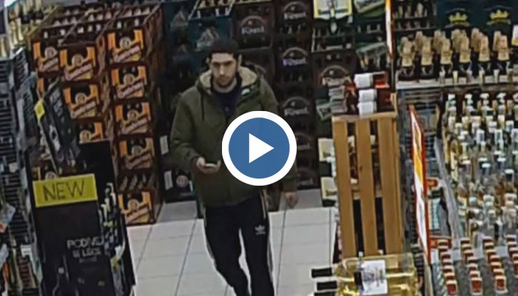 Калоян е заснет от охранителни камери