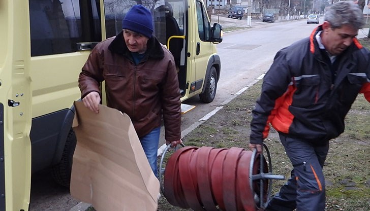 Дарението е предоставено от Федералната служба за защита на населението на Конфедерация Швейцария