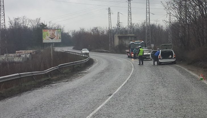 В участъка е въведено ограничение на скоростта - 40 км/ч