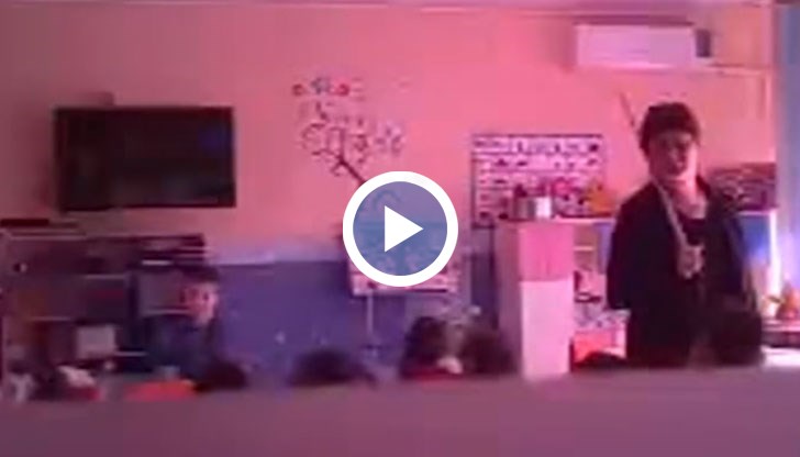 Скрита камера показва тормоз на деца в детска градина