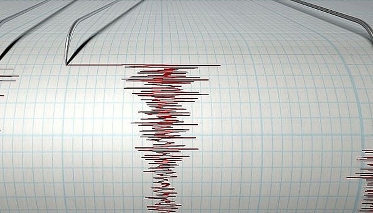 Земетресението е регистрирано в Адриатическо море в 14.53 часа българско време