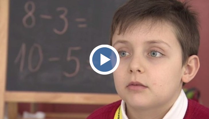 6-годишното българче споделя, че задачите му се сторили лесни