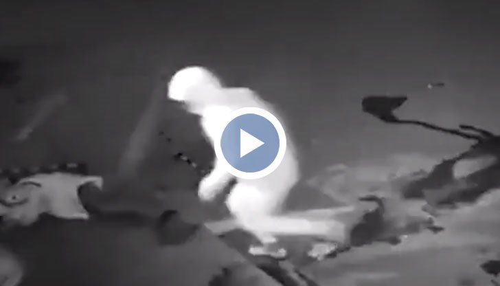 Полицията разпространи кадри от неуспешен опит за обир