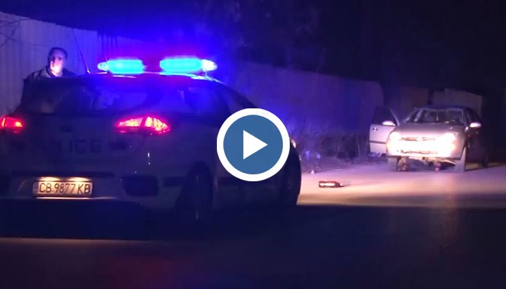 Надка или е легнала на асфалта или внезапно се е сгромолясала пред колата