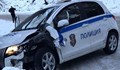 Пиян шофьор блъсна патрулка в Шумен