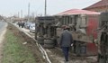 ТИР катастрофира на метри от къщи във варненско село