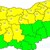 Жълт код за 19 области в страната