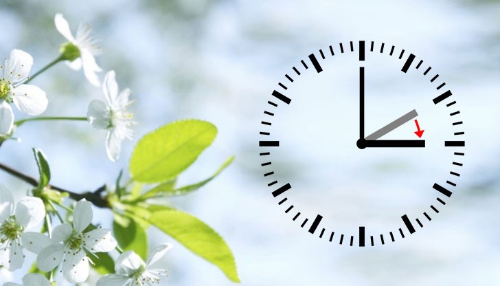 На 25 март се въвежда лятното часово време На 25 март се въвежда лятното часово време