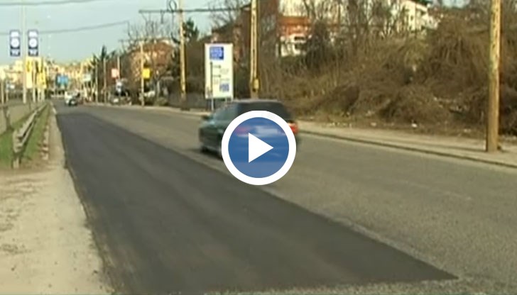 През април започва преасфалтиране на 20 километра от пътя Русе - Бяла в района от „Мидата”