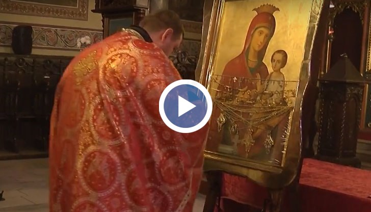 "Света Богородица Скоропослушница“ е изложена в храм „Света Троица“