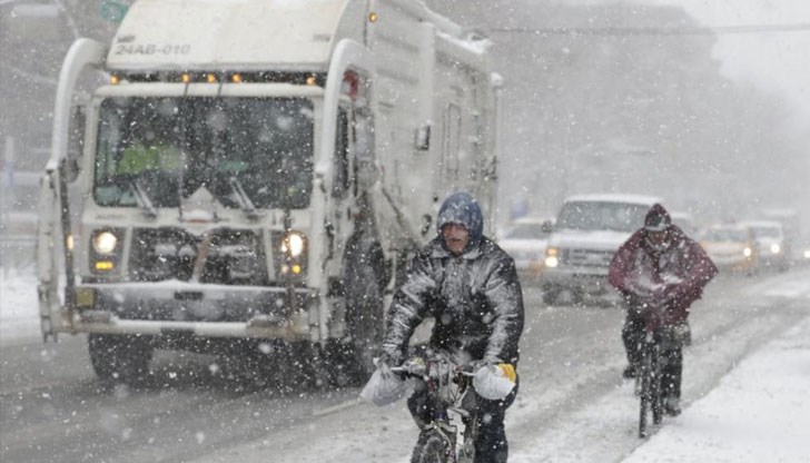Издадоха предупреждение за зимна буря, която ще засегне над 70 млн. души в няколко източни щата