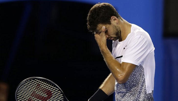 Григор Димитров приключи с участието си на турнира Григор Димитров приключи с участието си на турнира