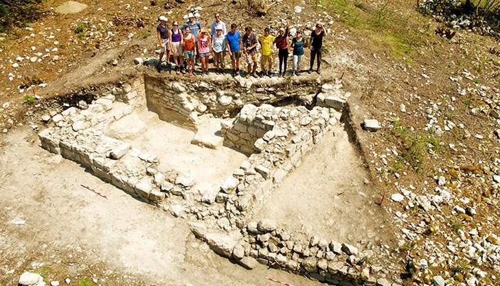 През миналата година разкопките на Червен се осъществиха в напълно нова крепостна зона