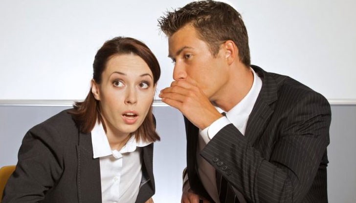 Анкета сред 2000 души разби на пух и прах твърдения за клюките в офиса Анкета сред 2000 души разби на пух и прах твърдения за клюките в офиса