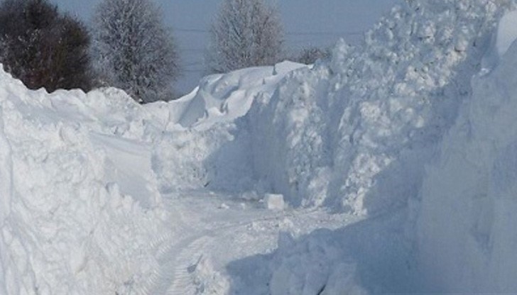 Пътищата в зоната били непочистени / Снимката е илюстративна