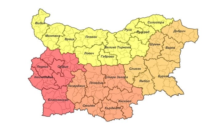 Този вариант предвижда Северна България да се обособи в един регион по поречието на река Дунав