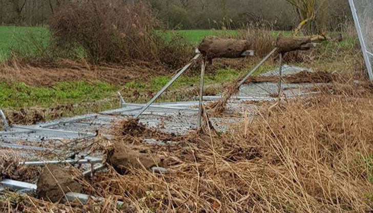 Високите води по пограничните реки били виновни за повредите