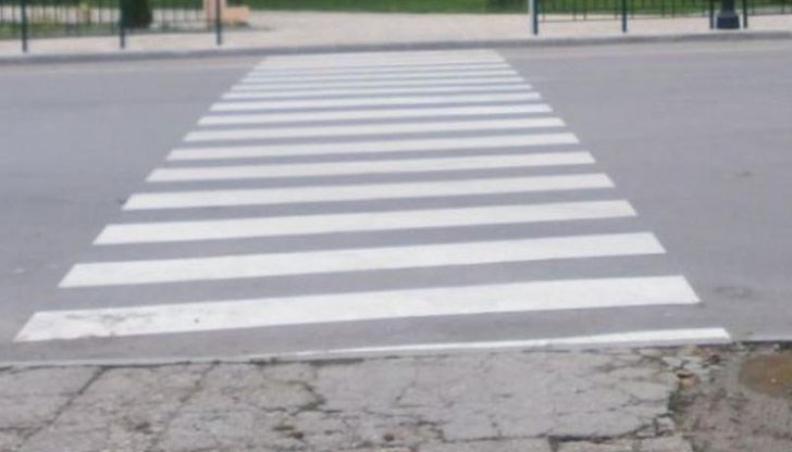 Областта е на едно от челните места за най-много липсващи знаци на пешеходните пътеки