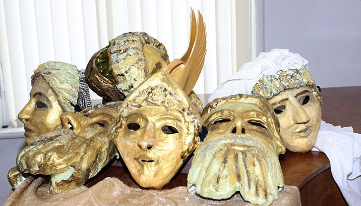 Класна стая „Маските на историята“ бе посветена на римското наследство