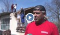 Общински съветник ремонтира разрушената къща на баба Станка