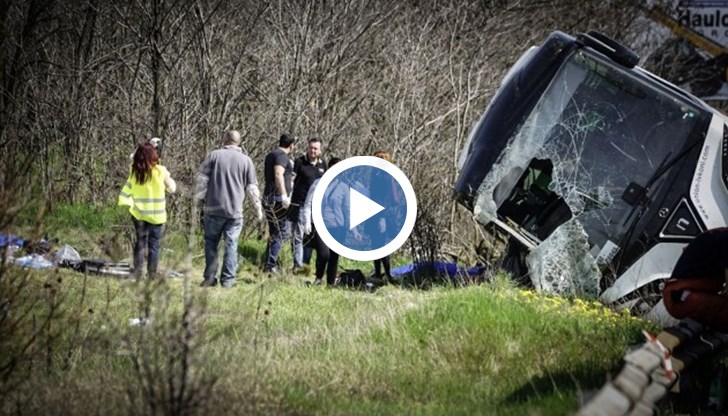 6 жертви и над 20 ранени при катастрофа с автобус на АМ „Тракия”