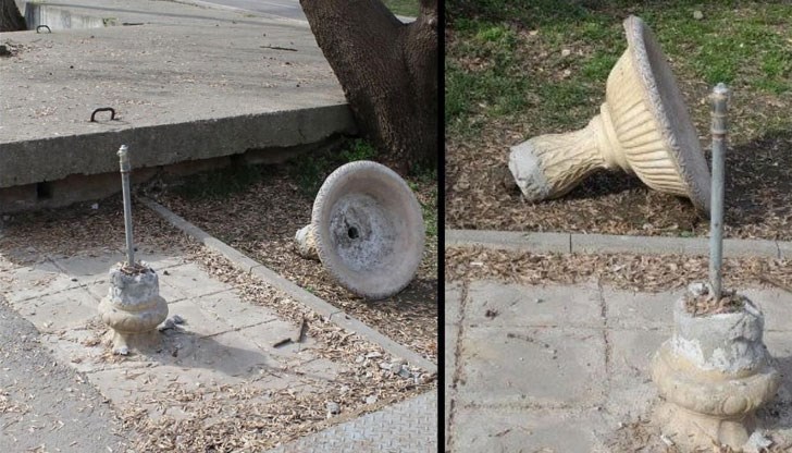 Старият модел се оказа неустойчив срещу вандализма