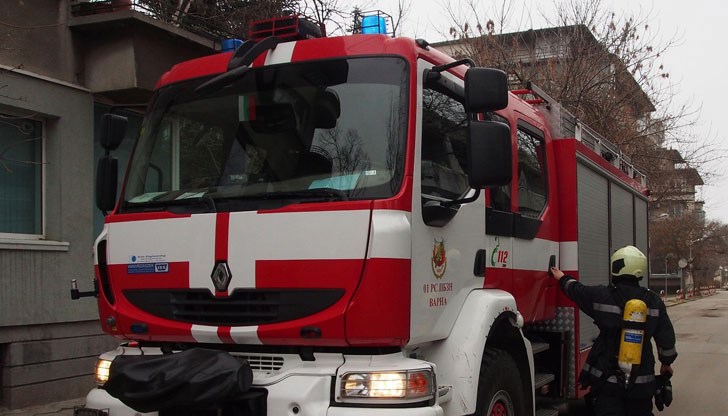 Пожарът тръгнал от запален огън в близост до къщата