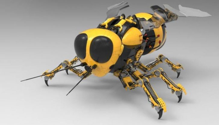 Малките машинки са наречени "Marsbee" Малките машинки са наречени "Marsbee"