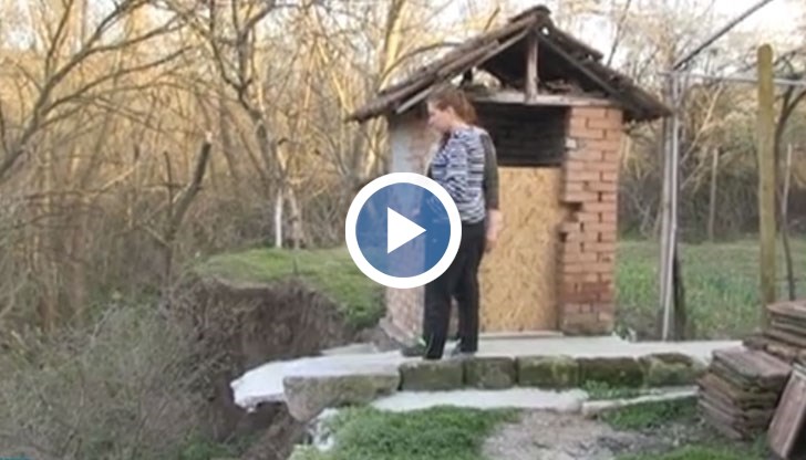 Опасното свлачище застрашава домовете на хората